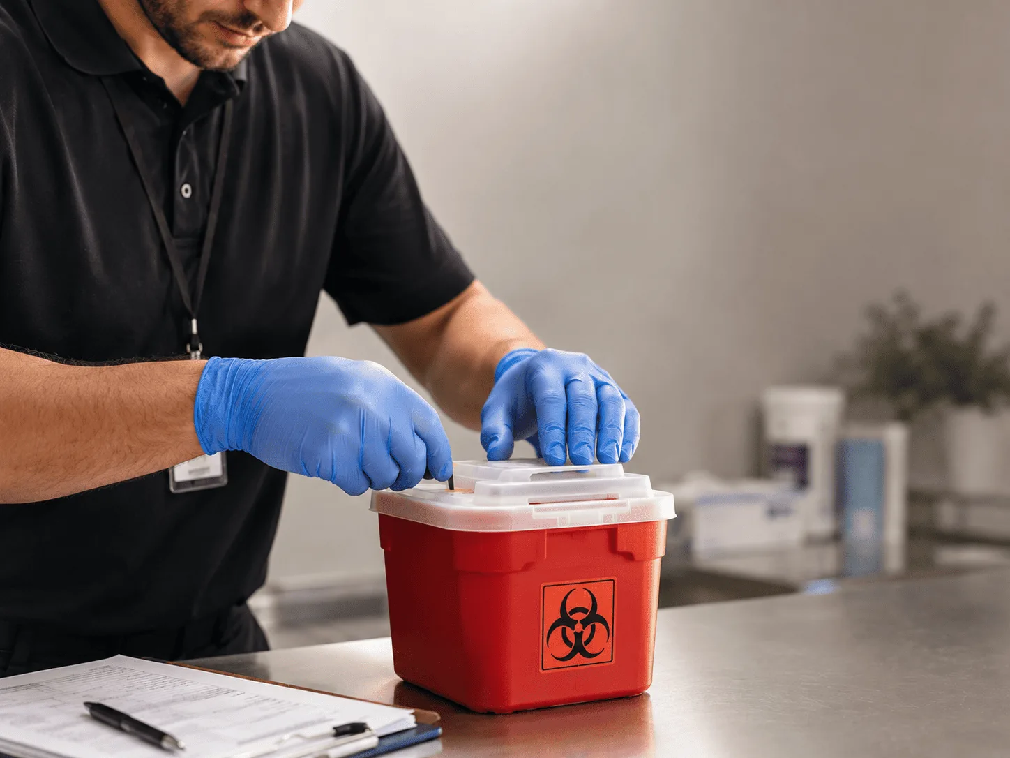 Why choose Sharps Waste Disposal in Ormsby, MN